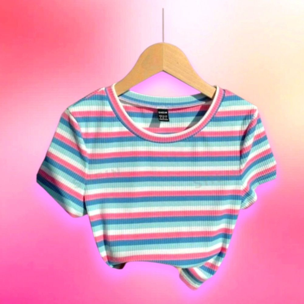 Slim-Fit Womens Crew Neck Tshirt